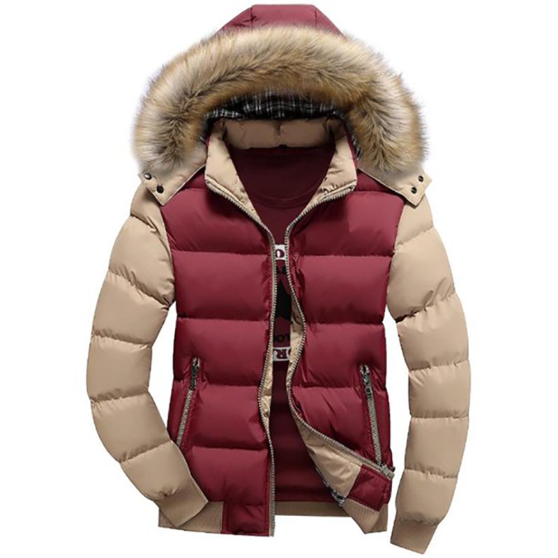 Mens Quilted Jacket Puffer Jacket Padded Jacket