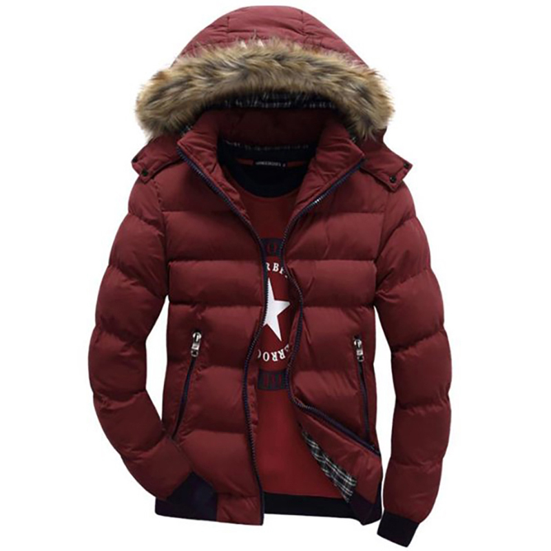 Mens Quilted Jacket Puffer Jacket Padded Jacket