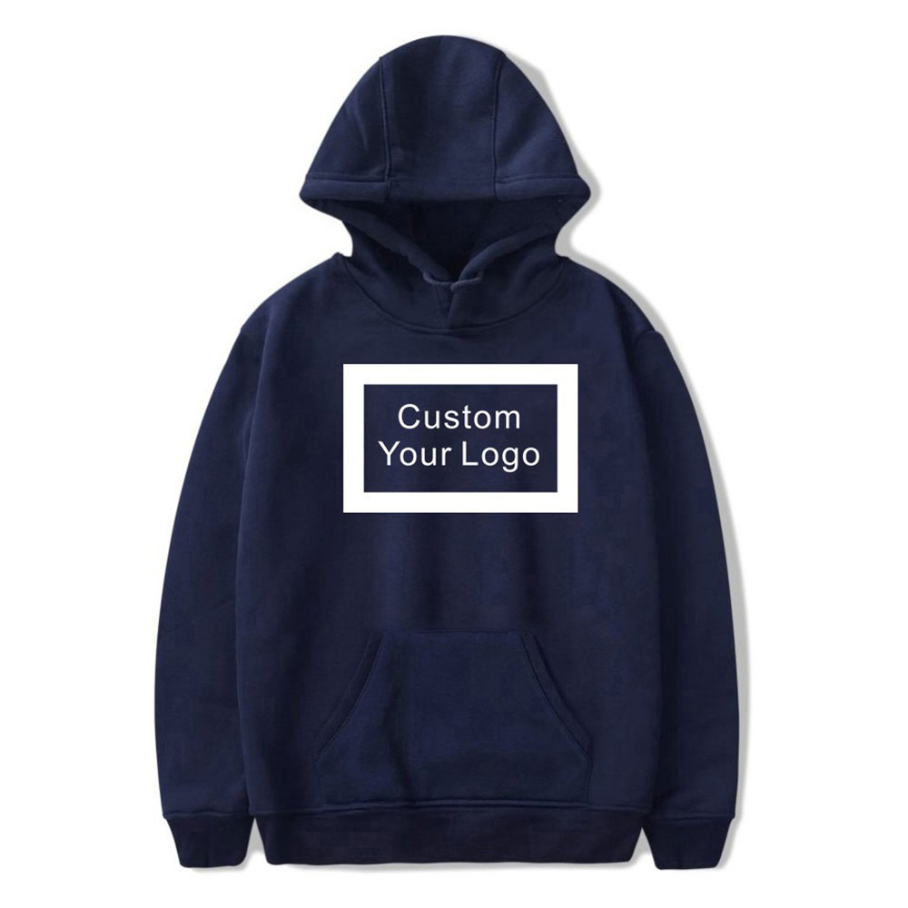 Wholesale Custom Logo Hoodies Unisex Men Women Long Sleeves Organic Cotton Oversized 