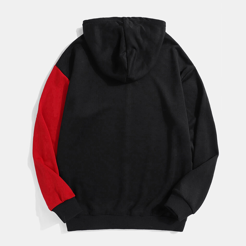  Quality Men Blank Plain Pullover Hoodies Sweatshirt Hoody Clothing