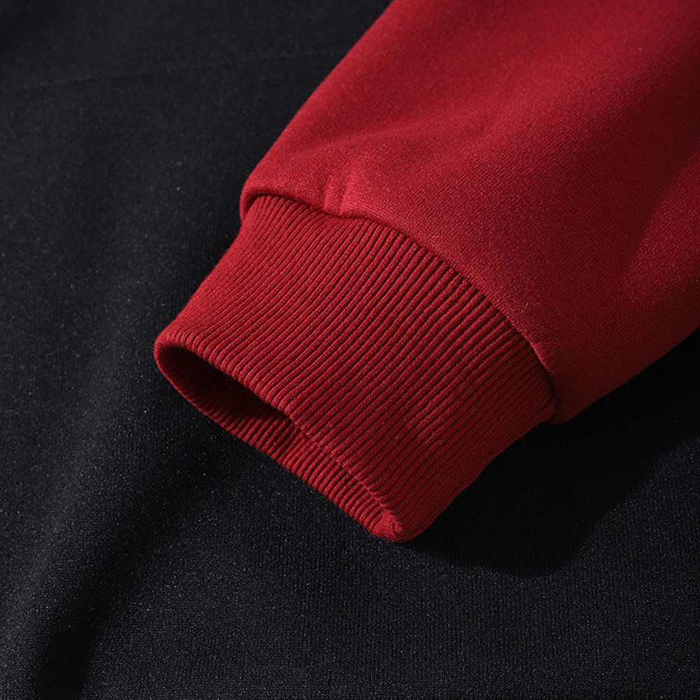 Fashion High Quality Custom Cotton Splicing Men Hoodies